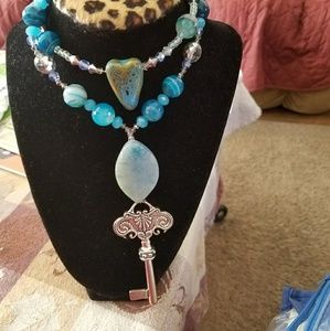 Handmade beaded necklace